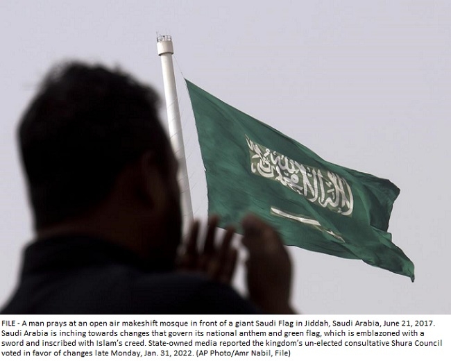 Saudi Arabia moves to redefine Islam-bearing green flag