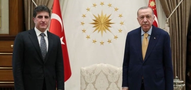 President Nechirvan Barzani meets with President Recep Tayyip Erdoğan of Turkey