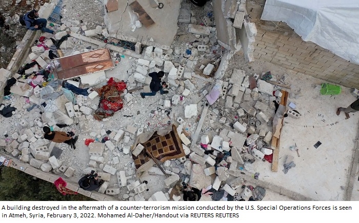 ISIS leader Quraishi kills himself during Syria raid, U.S. says