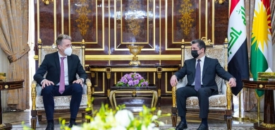 PM Masrour Barzani meets with Austrian Foreign Ministry delegation