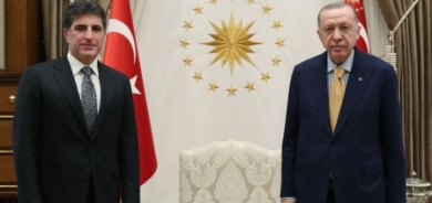 أردوغان يشكر نيجيرفان بارزاني على تمنياته له بالشفاء