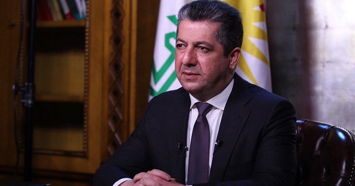 PM Masrour Barzani letter of condolences for the passing of Patriarch Mar Addai II