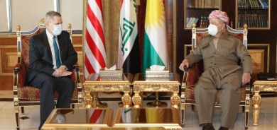 الرئيس بارزاني يستقبل السفير الأمريكي لدى بغداد