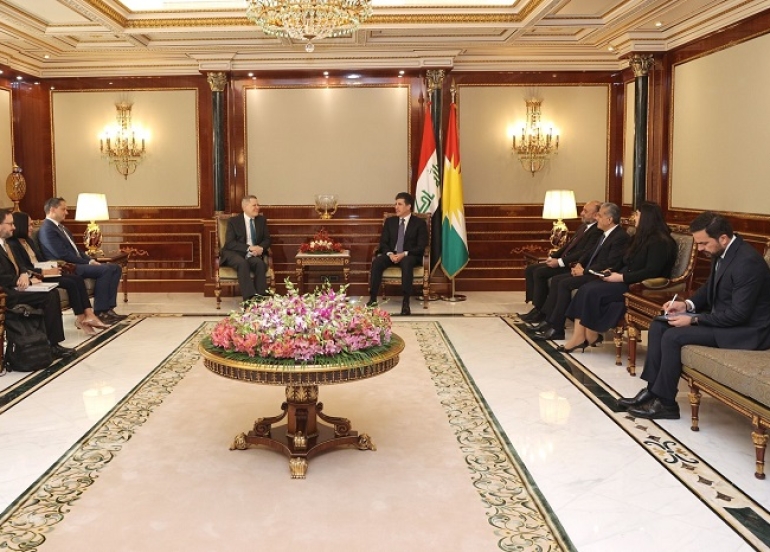 Kurdistan Region President and US Ambassador discuss the situation in Iraq
