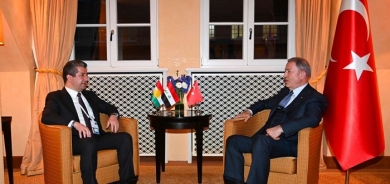 PM Masrour Barzani met with Turkish Minister of Defence