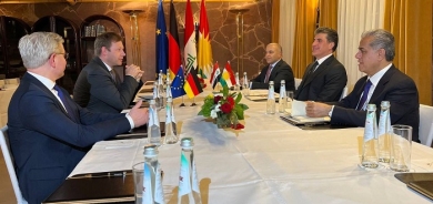 President Nechirvan Barzani meets with a number of German Parliamentarians