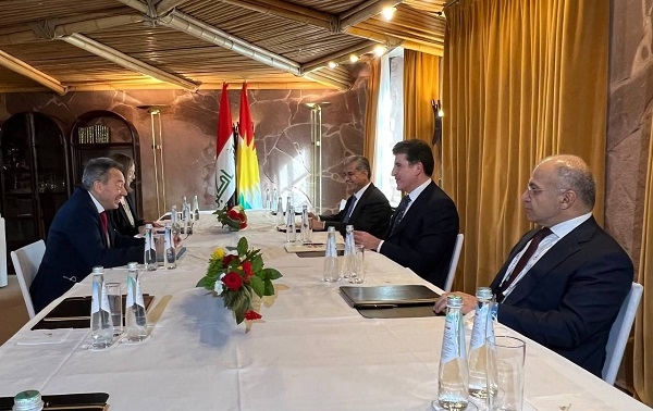 President Nechirvan Barzani meets with President of International Red Cross