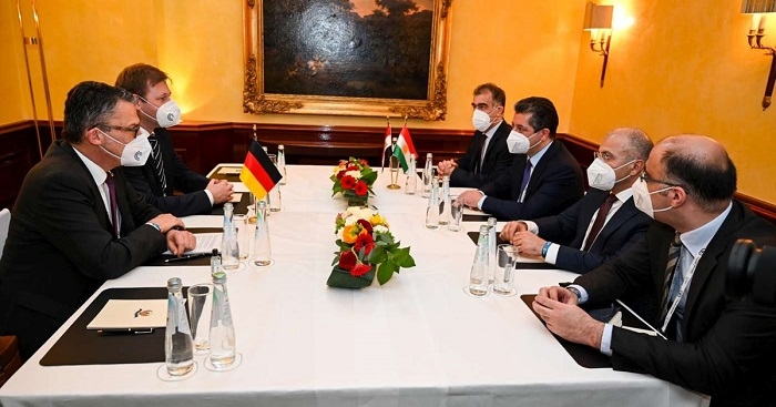 PM Masrour Barzani meets with German MPs