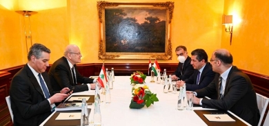 PM Masrour Barzani meets with Lebanese counterpart