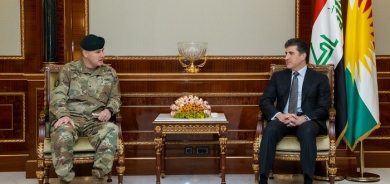 President Nechirvan Barzani receives US military delegation