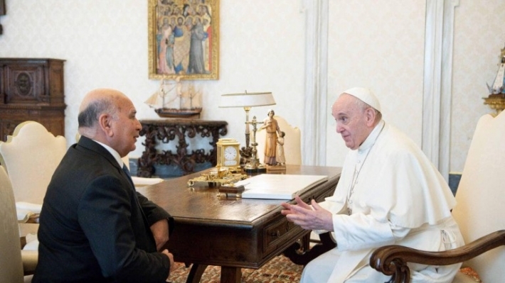 فؤاد حسين: زيارة البابا للعراق عنوان للقدرة على المضي لمواجهة التحديات