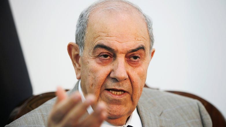 أياد علاوي: هجوم أربيل مؤشر خطير على حجم التدخلات الخارجية في العراق