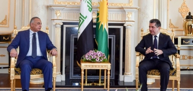 PM Masrour Barzani meets with Iraqi counterpart