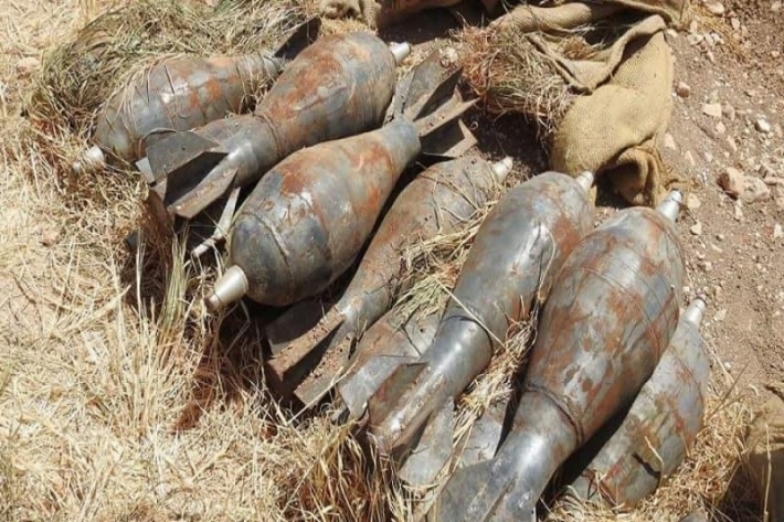 العثور على قنابل هاون وعبوات ناسفة خلال عمليات تفتيش في كركوك