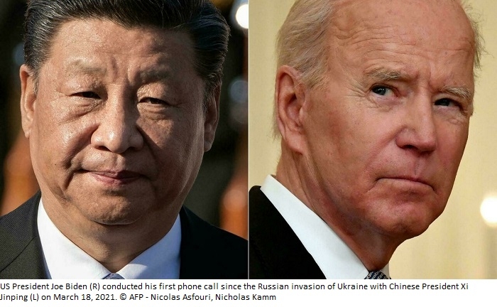 China’s Xi says war is ‘in no one’s interest’ in call with Biden on Russia