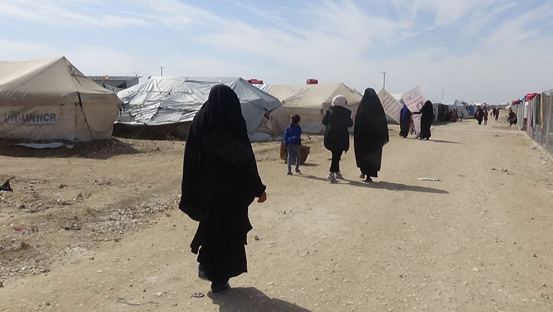 العراق يعلن عدد مواطنيه في مخيم الهول