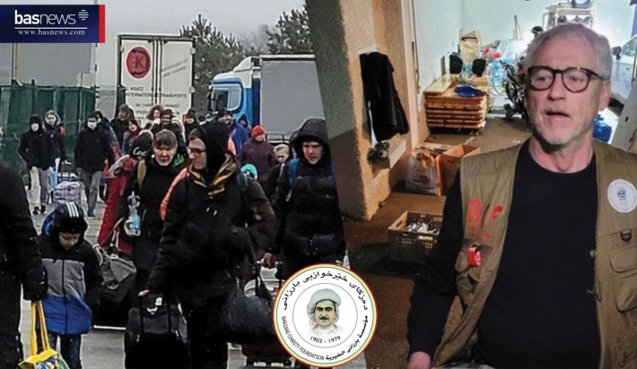 ‹بارزاني الخيرية› تهب لنجدة اللاجئين الأوكرانيين