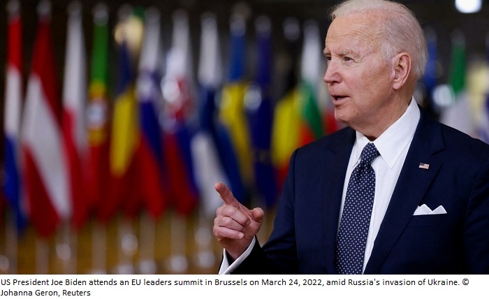Biden commits to ‘helping Europe to reduce its dependency on Russian gas’