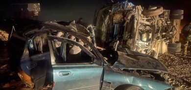 وفاة خمسة أشخاص في حادث سير على طريق أربيل - كويسنجق