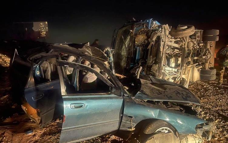 وفاة خمسة أشخاص في حادث سير على طريق أربيل - كويسنجق