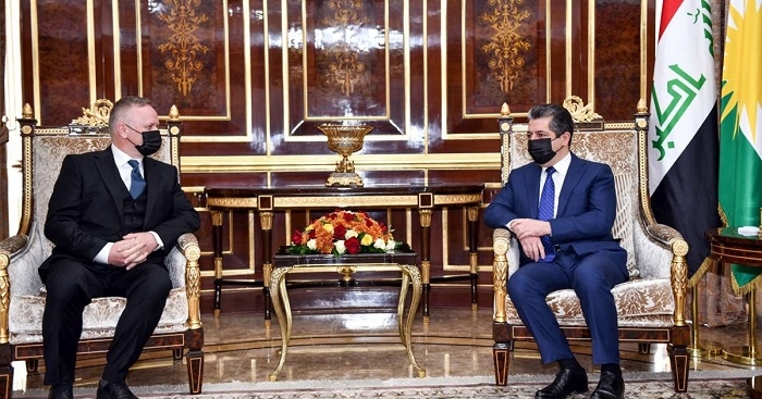 PM Masrour Barzani meets joint delegation from BCF and Norwegian charity MAIN