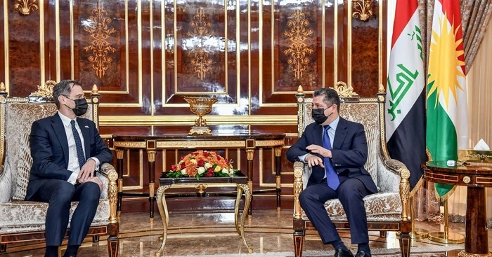 PM Masrour Barzani meets with US Principal Deputy Asistant Secretary of State