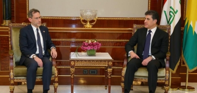 President Nechirvan Barzani receives a US delegation
