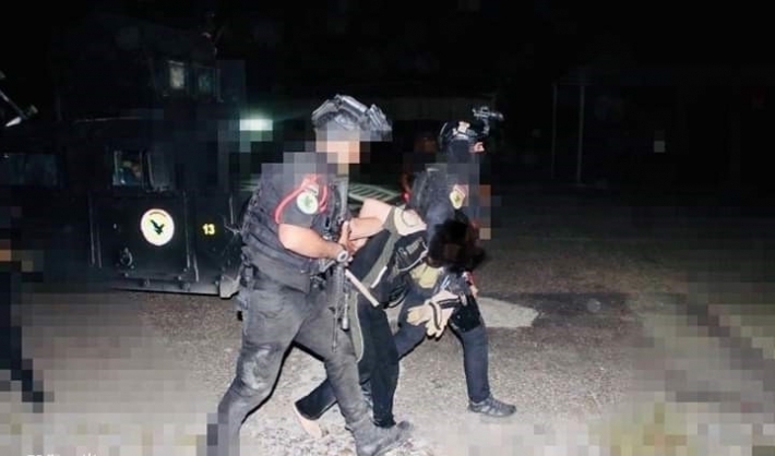القوات الأمنية تلقي القبض على 5 ارهابيين في كركوك
