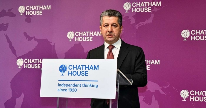 PM Masrour Barzani’s Speech at Chatham House in London