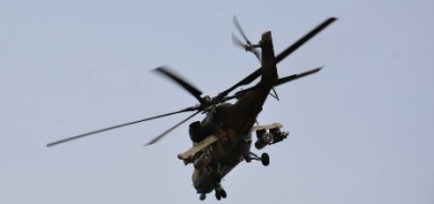 الهليكوبتر التركية تقصف اطراف قرية شمال دهوك