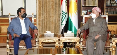 الرئيس بارزاني يبحث مع تحالف السيادة العملية السياسية في العراق