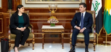 President Nechirvan Barzani meets with high-level US delegation