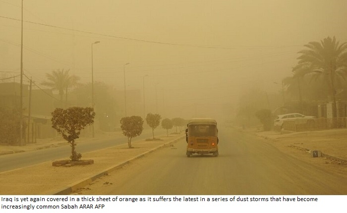 Iraq sandstorm sends more than 1,000 to hospital