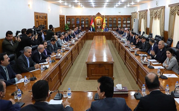 الديمقراطي الكوردستاني يعلن نتائج اجتماع مجلسه القيادي باشراف الرئيس بارزاني