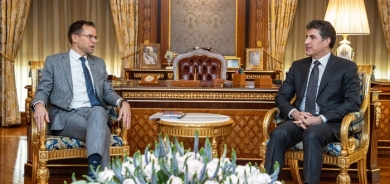 The President meets with Belgium Ambassador to Iraq