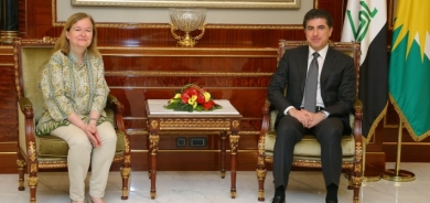 رئيسة وفد البرلمان الأوربي من اربيل : إقليم كوردستان 