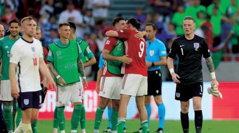 المجر تحقق أول فوز على إنجلترا منذ 1962