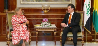 President Nechirvan Barzani receives a delegation from the French Senate