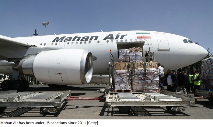 Argentine authorities impound Venezuelan aircraft, Iranian state media say