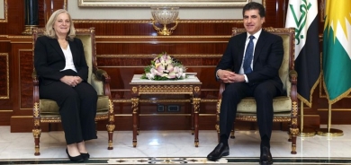 President Nechirvan Barzani receives the incoming Ambassador of the United States