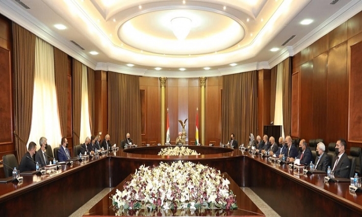 الرئيس بارزاني يبحث آخر تطورات الوضع الكوردي في سوريا مع وفد رفيع من ENKS