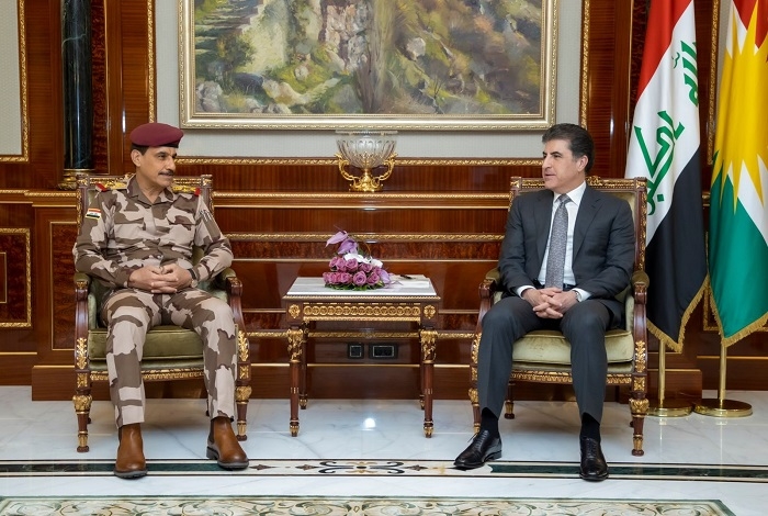 President Nechirvan Barzani receives a high-level Iraqi delegation