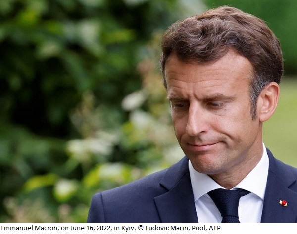 Macron stripped of majority after crushing blow in parliamentary elections