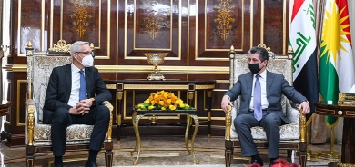 رئيس حكومة إقليم كوردستان يستقبل السفير الألماني لدى العراق
