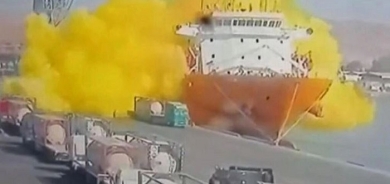 Chlorine gas leak kills 13 in Jordan port