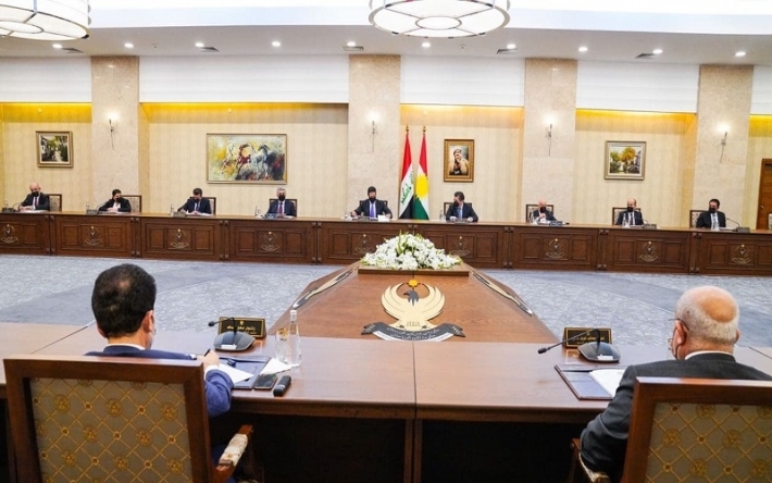 مجلس وزراء إقليم كوردستان يجتمع برئاسة مسرور بارزاني ويبحث عدة ملفات