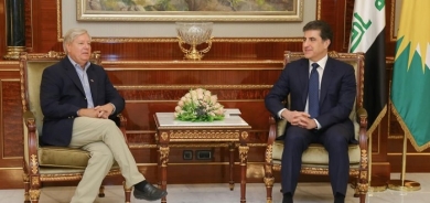 President Nechirvan Barzani and US Senator Lindsey Graham discuss developments in Iraq and the region