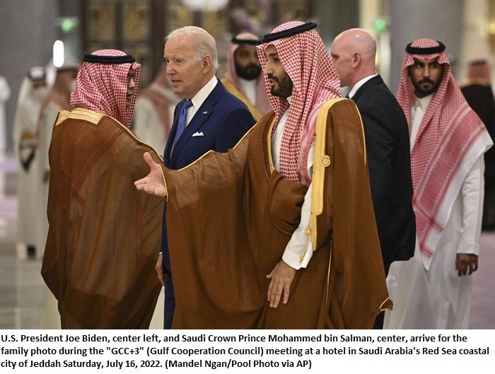 Biden says US ‘will not walk away’ from Middle East