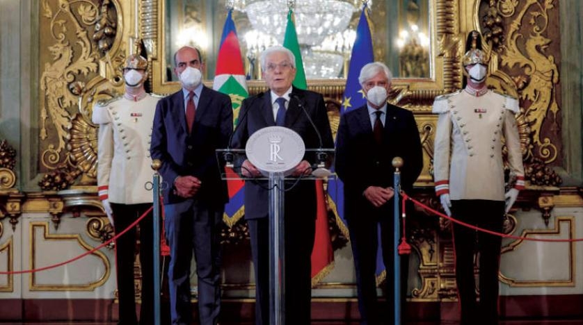 الرئيس الإيطالي يحل البرلمان تمهيداً لانتخابات تشريعية مبكرة