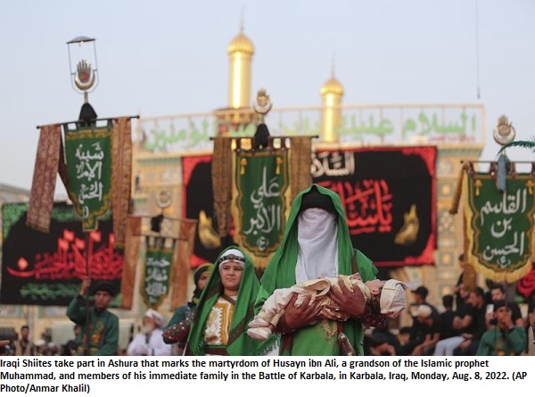 Shiite Muslims in Iraq, Lebanon, Pakistan mark Ashoura